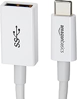 Vista 3 de Yaxa Basics Convertidor de cable adaptador USB-C a USB-A 3.1 Gen1 hembra, 5 Gbps de alta velocidad, certificado USB-IF, para portátiles, tabletas