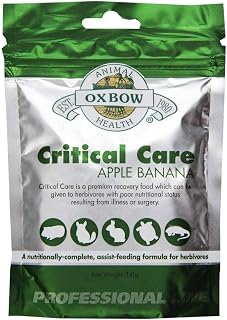 Oxbow Critical Care Apple/Banana Pet Supplement, 141gm [2-Pack]