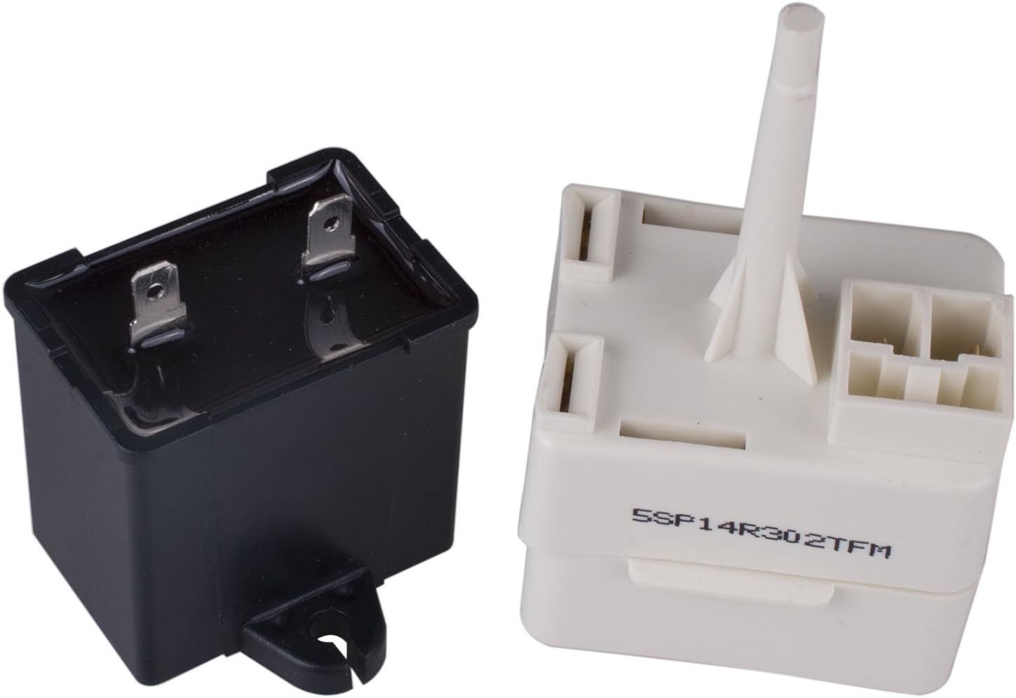 Refrigerator Compressor Start Relay & Capacitor For Whirlpool Maytag