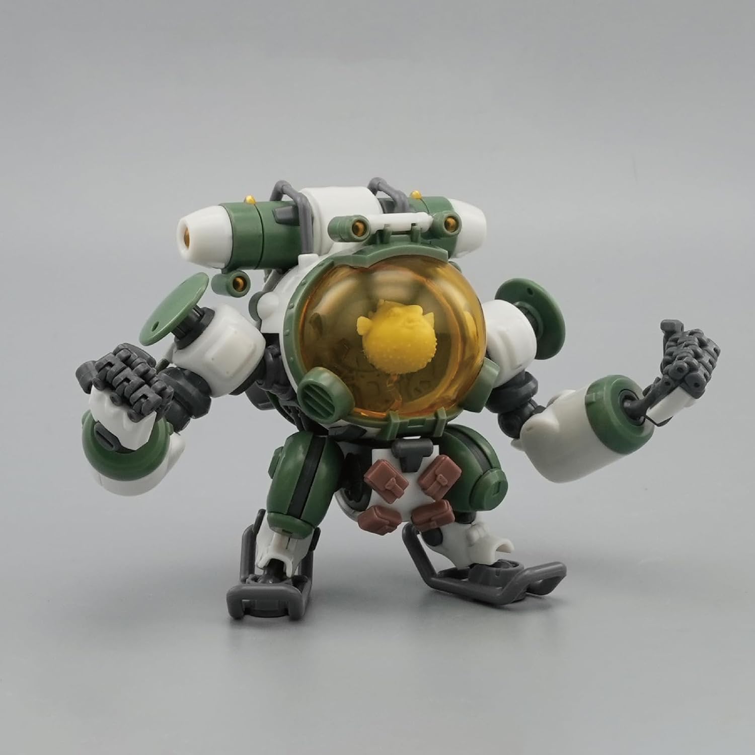 Pipigirl 1:24 Removable Mech Action Figure, Number 57 Manhunter Wander Soul, Height 3.9 inch Collectible Mecha Action Figures Kits