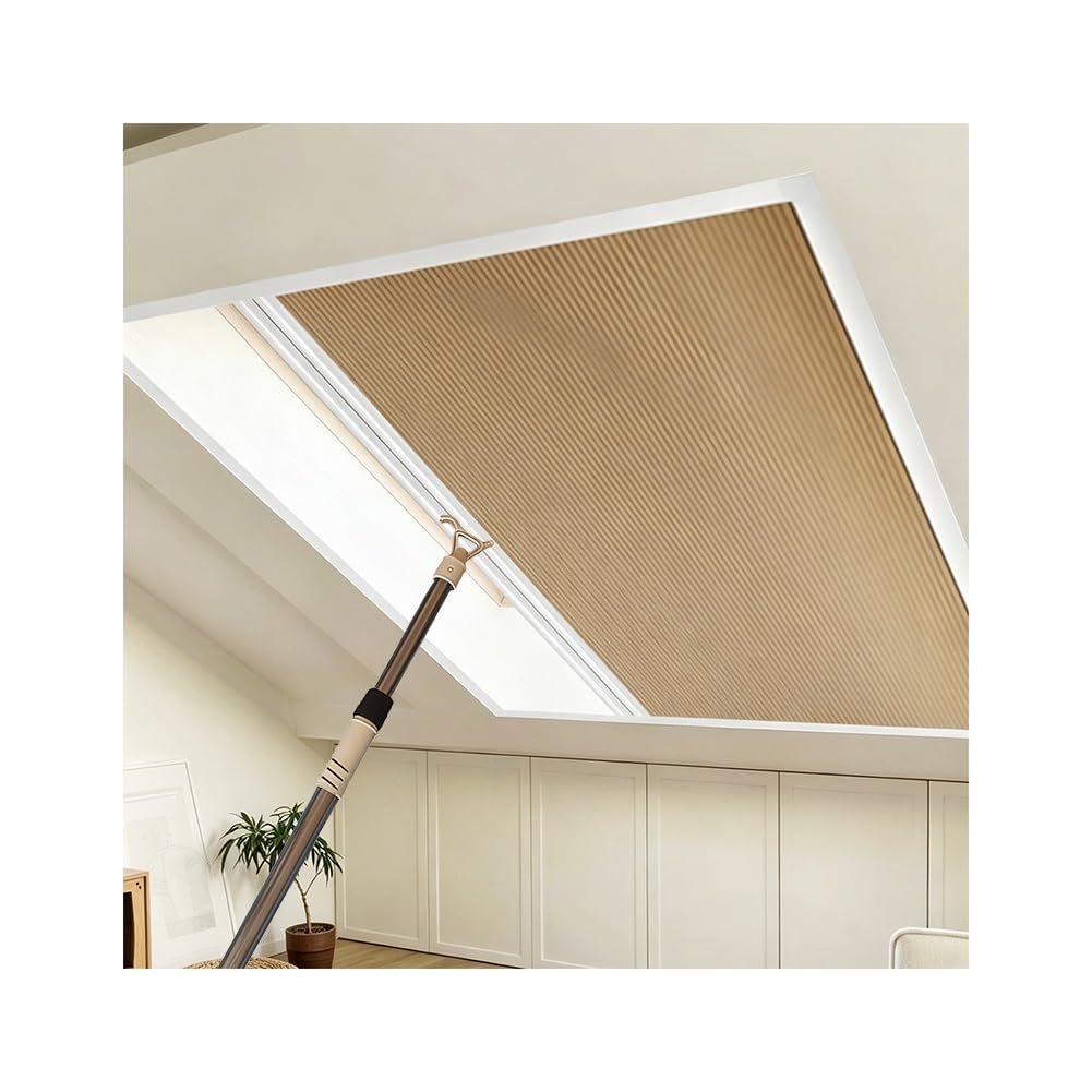 Stores De Puits De Lumière Jour/Nuit De sans Cordon Rideaux en Tissu pour De Filtrant La(80x200cm(31.5x78.7in))
