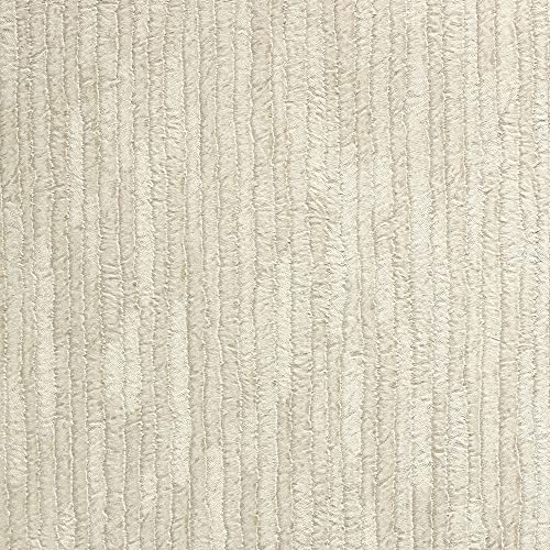 Image of CROWN Bergamo Leather Texture Wallpaper Silver, Cream (M1398)