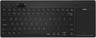 RAPOO K2800 KEYBOARD WITH TOUCHPAD WIRELESS BLACK AR