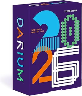 Typodarium 2026: A 365 Day Type Calendar with a Fresh Font for Every Day