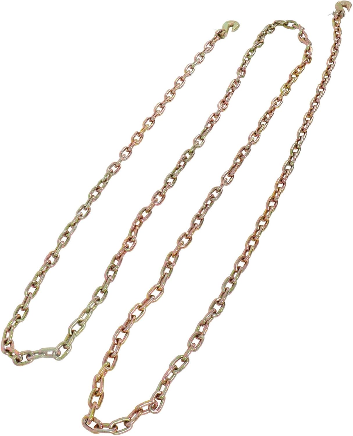 G70 5/16" 20' Truck Tow Chain Replacement for Truck Trailer Cargo Transportation Towing Vehicle