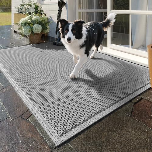 QiCaiJia Heavy Duty Non-Slip Door Mat