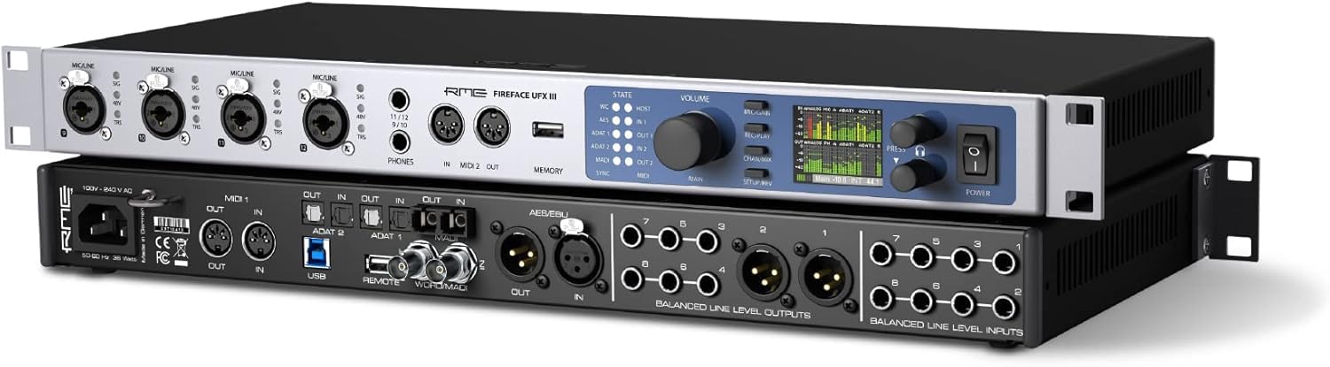 Amazon.co.jp: RME Fireface UFX III オーディオインターフェイス