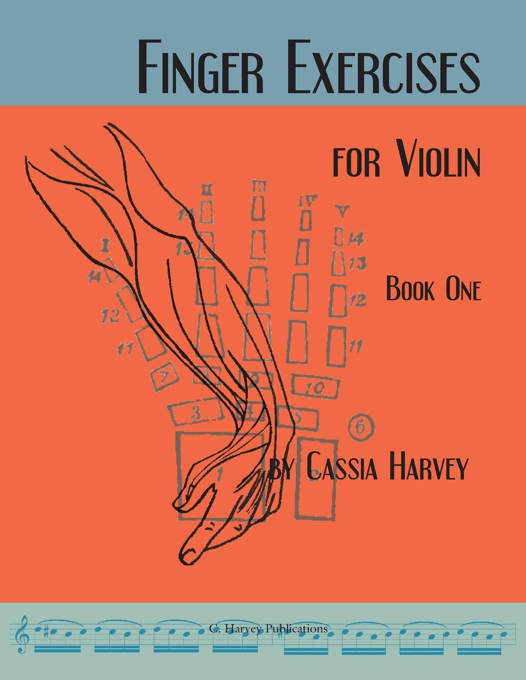 Finger exercises for the violin, book one