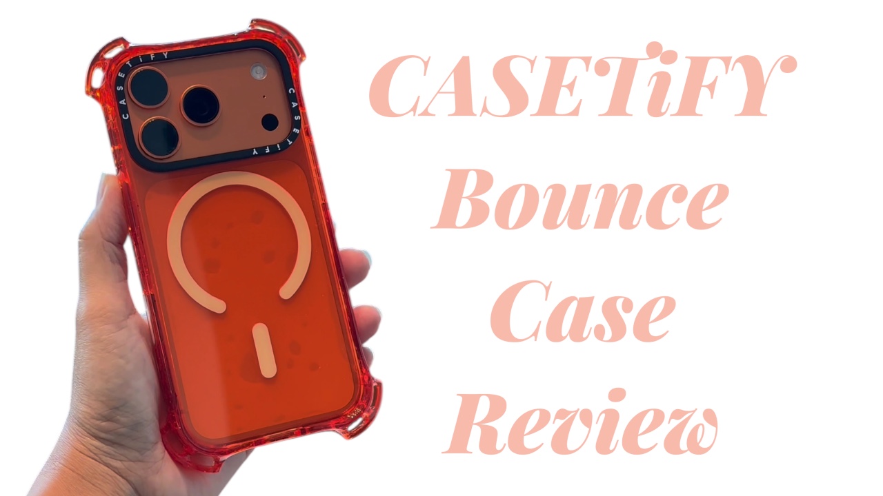 Watch CASETiFY Bounce iPhone 17 Pro Max MagSafe Case on Amazon Live