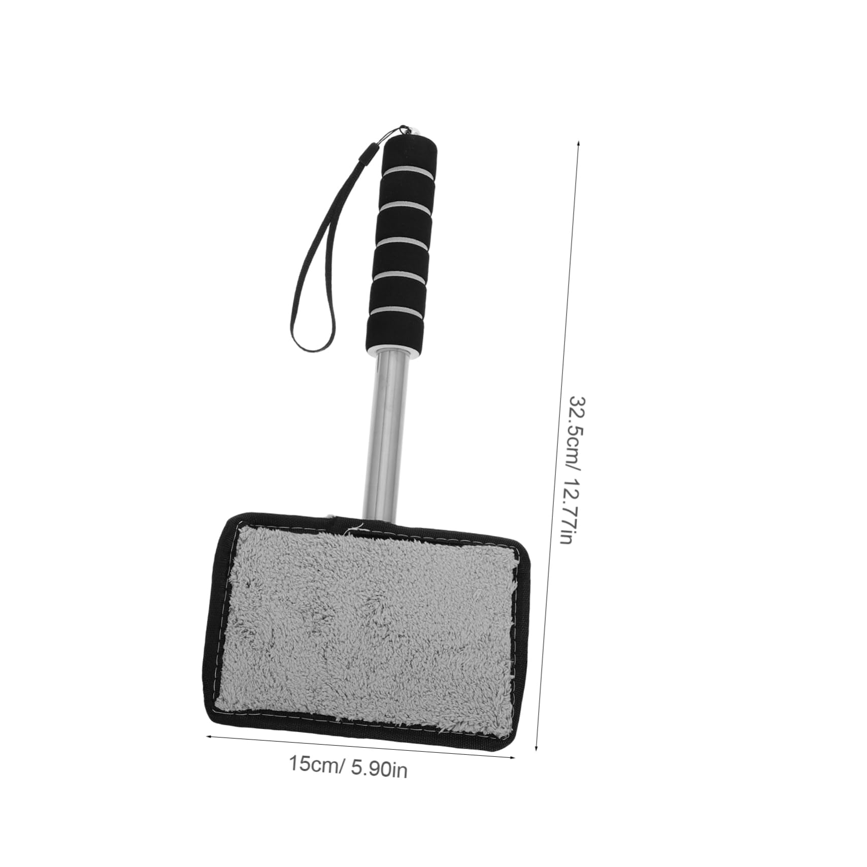 PRETYZOOM Multi-Purpose Car Glass Wipe Small Portable Cleaner for Windshield Window Mirror Bathroom Door Vinyl Scrubber