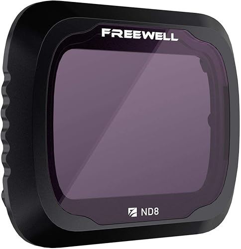 Freewell Filtro de lente de cámara ND8 de densidad neutra compatible con Mavic Air 2 Drone
