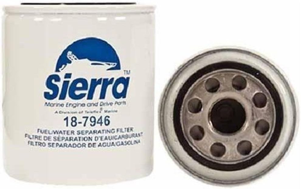 Sierra Fuel Water Separator Filter OMC 4 Pack 18-7946