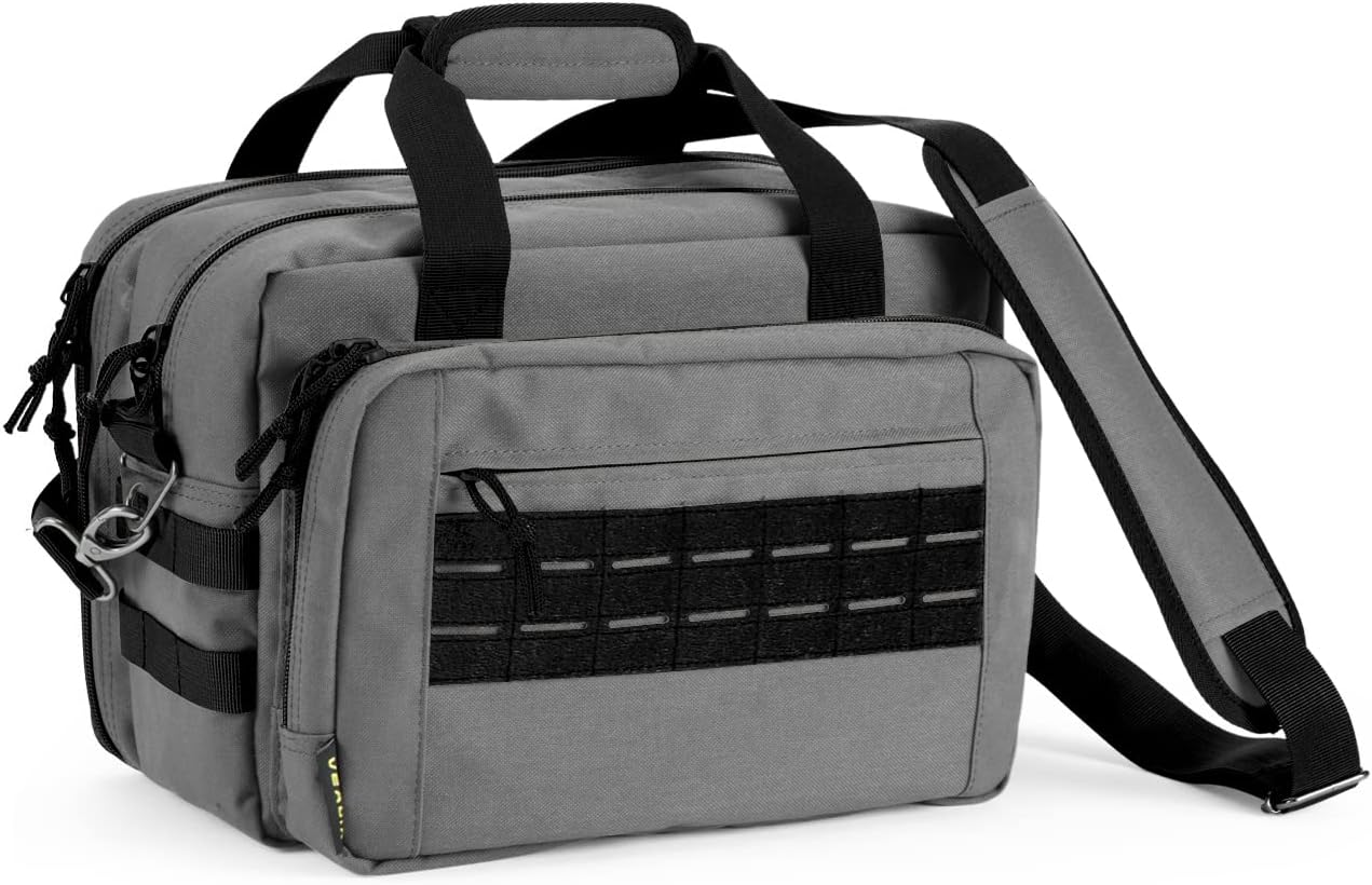 VEAGIA Range Bag Pistol Case Gun Range Bags For Handguns And Ammo Gun Case 3 Branch Pistol Soft Carrying Bags - Image 6