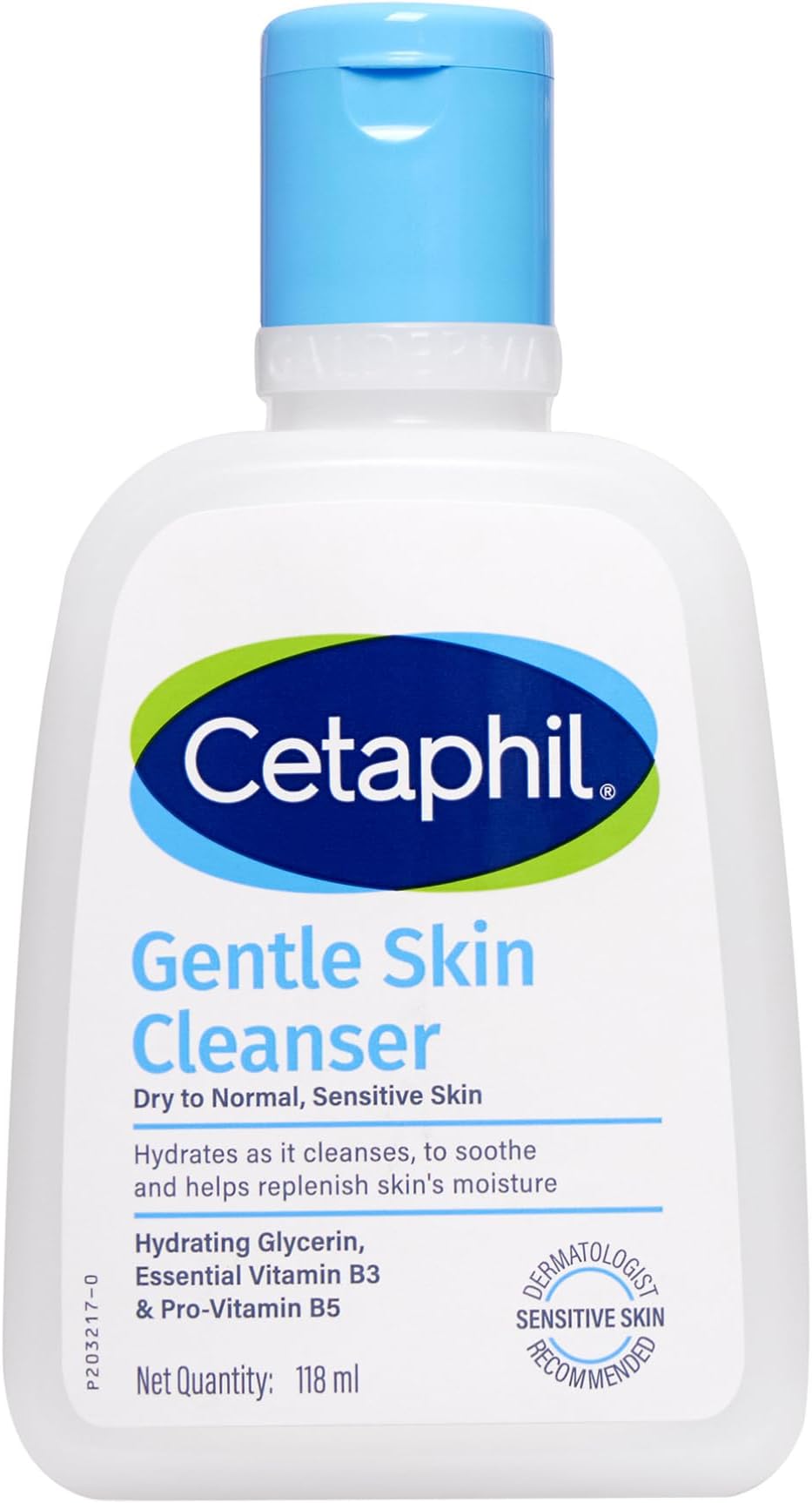 Gentle Skin Hydrating Face Wash 118ml, Paraben Free, Sulphate-Free Gentle Skin Hydrating Cleanser with Niacinamide, Vitamin B5 for Dry to Normal, Sensitive Skin
