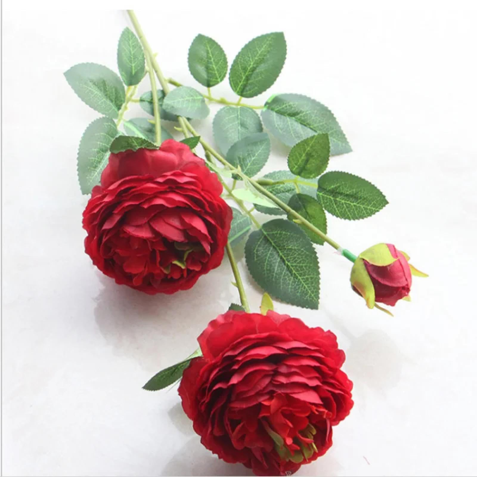 Pivoines artificielles haut de gamme pour accessoires de décoration de maison