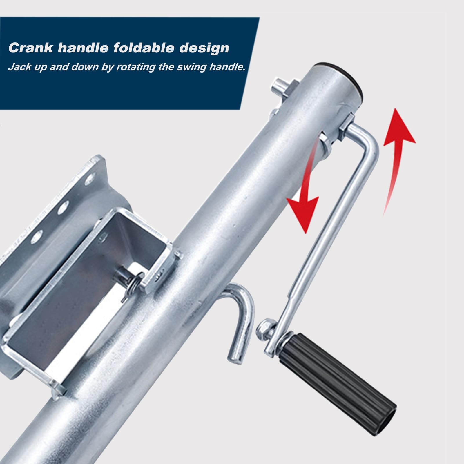 Trailer Jack Wheel 6 Inch Dual Replacement - 2000lbs - View #10