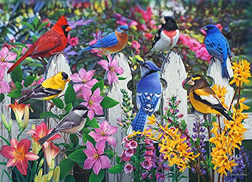 Vermont Christmas Company Puzzle oiseaux chanteurs 1000 pièces Cover