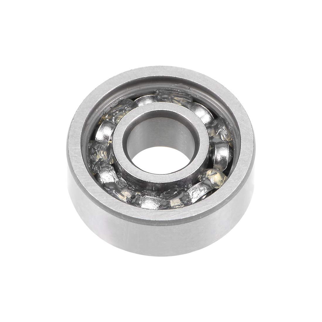 10 Cuscinetti A Sfera 605RS 5x14x5 Mm - Singolo Sigillato - Acciaio Cromato Uxcell - Foto 4