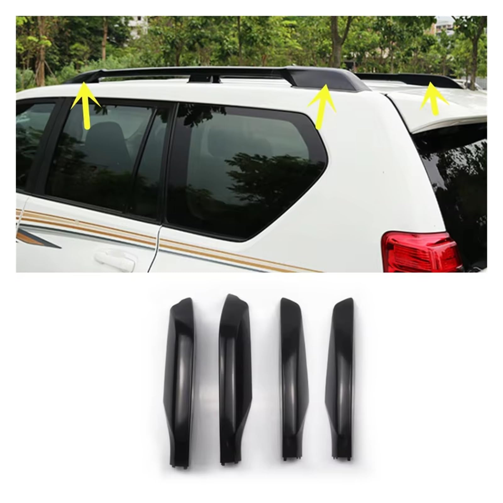 Barras Transversales De Techo Para Toyota