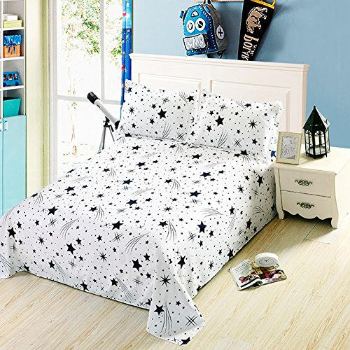 Drap de lit simple épais modèle G 160x230cm thermorégulateur - 2