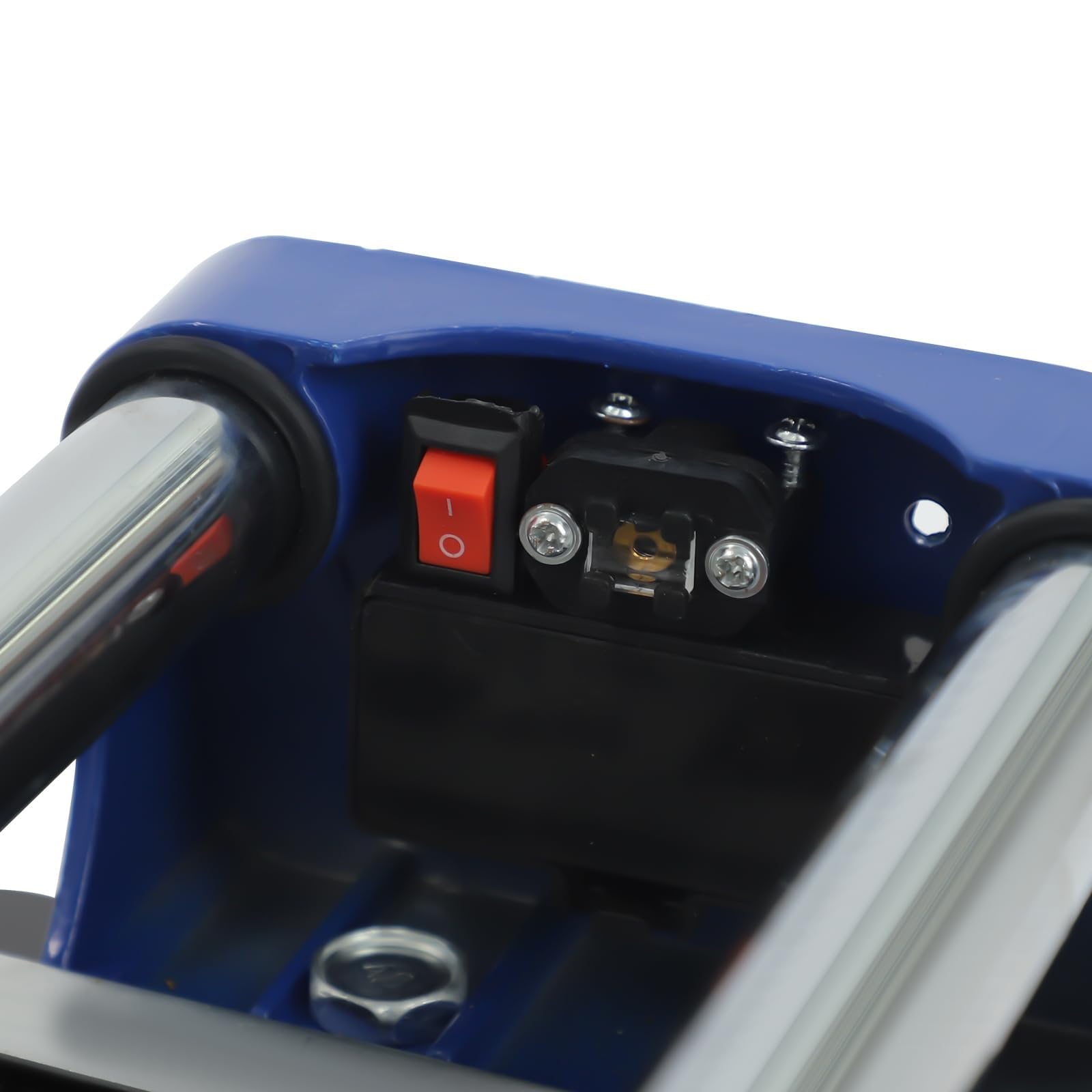 Cortador manual de azulejos con riel guía de doble pista, posicionamiento por infrarrojos, regla ajustable para bricolaje e instalación profesional