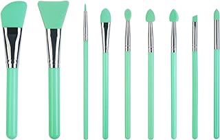 LORMAY Juego de 9 brochas de maquillaje de si...