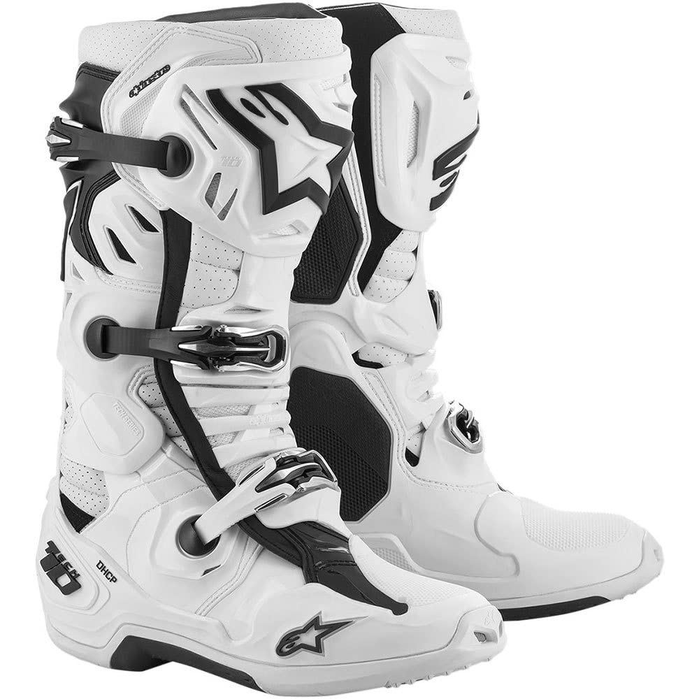 Alpinestars 2010520-20-9 Tech 10 Supervented Boots White Sz 09