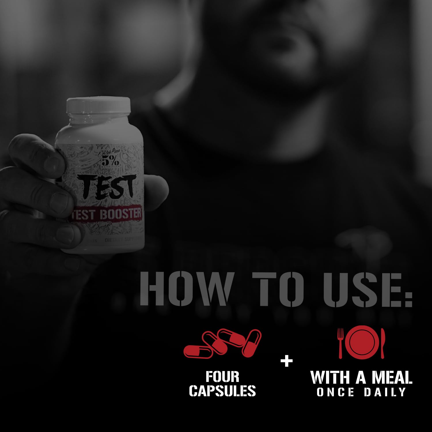 5% Nutrition Test - Natural Testosterone Booster for Men — Amazon image 4