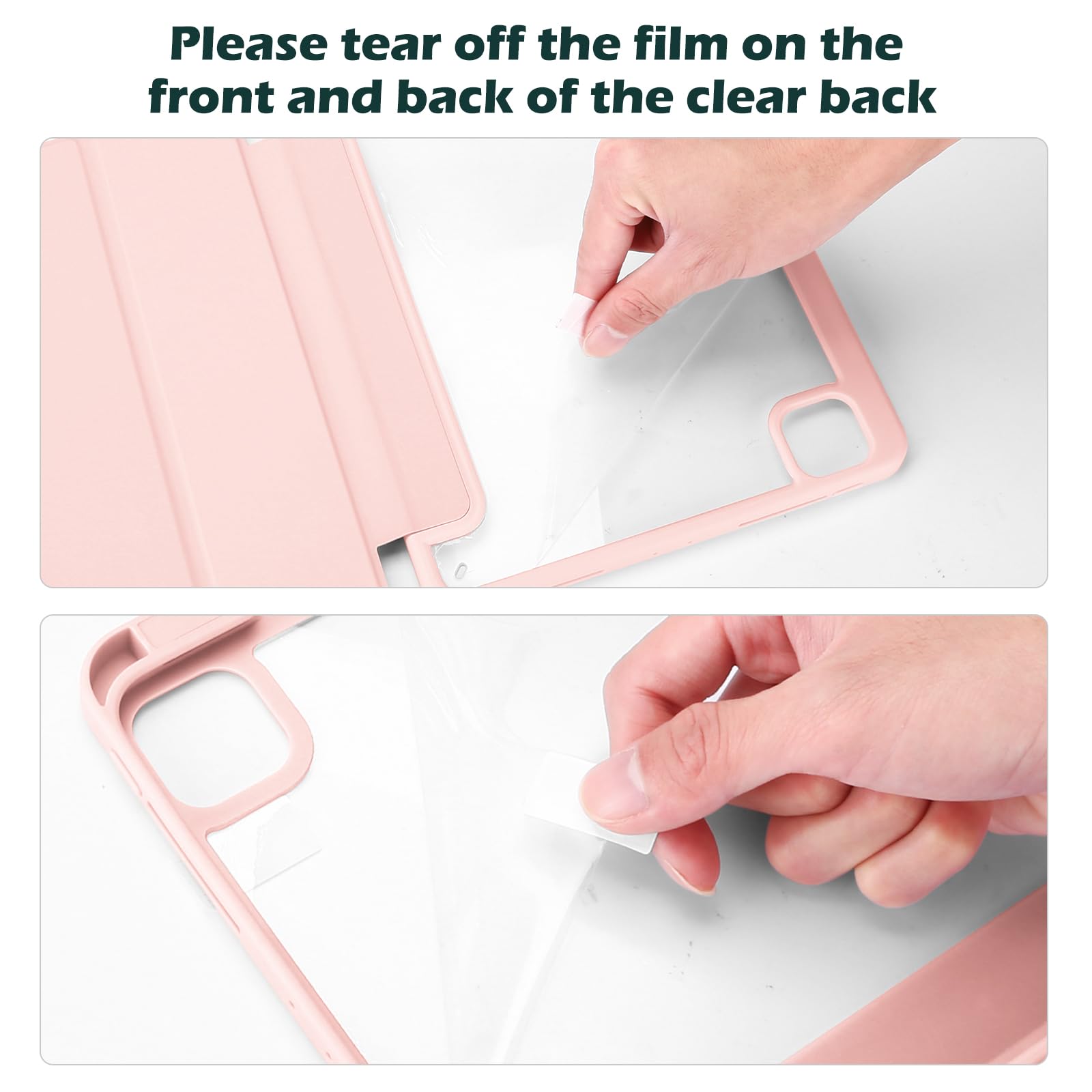 For IPad Pro 11 12 9 4th 5th 6th 2022 2021 Case Transparent - View #13