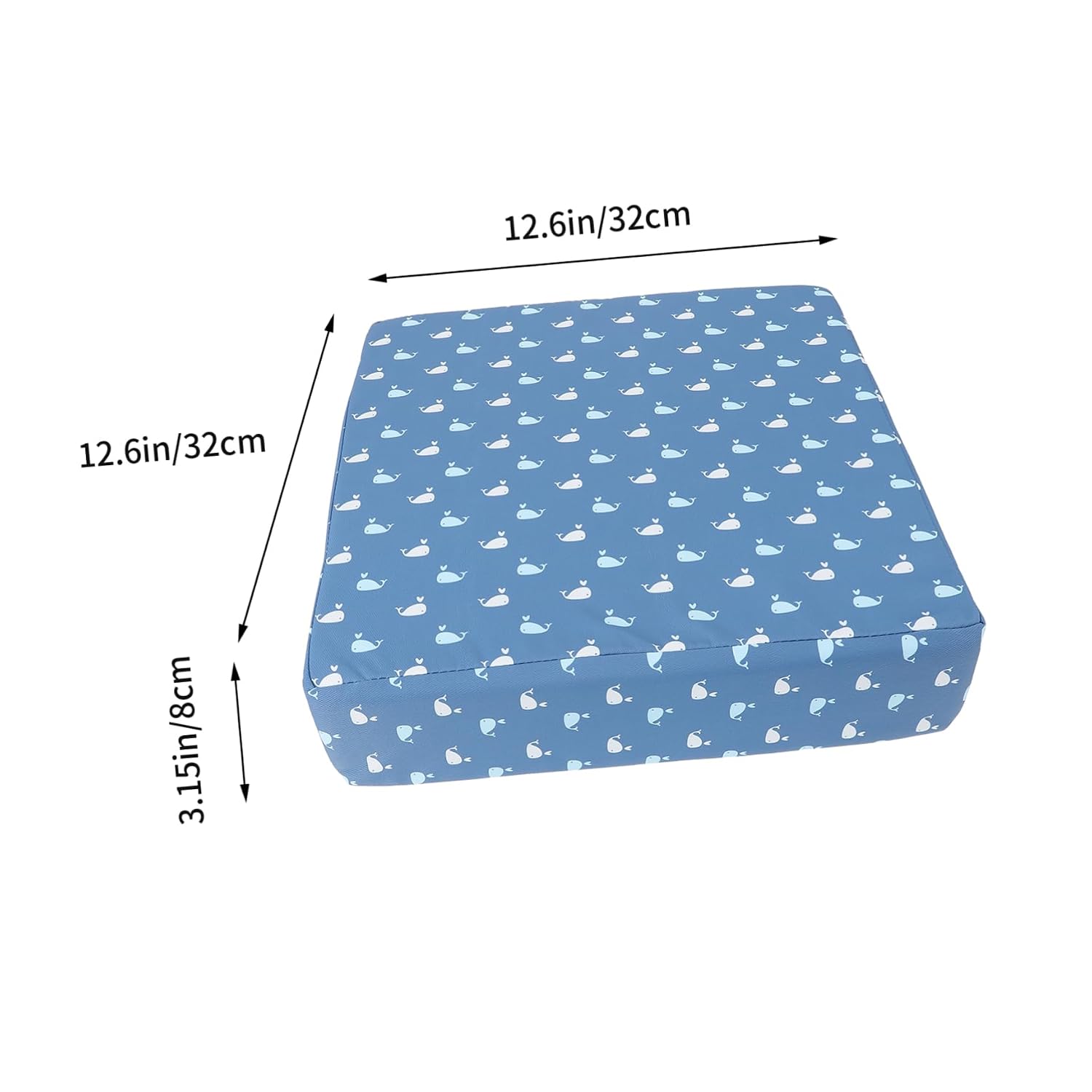 PRETYZOOM Booster Seat for Dining Chair Washable Boys and Girls Chair Pad Portable Seat Lift Pad for Safe Material