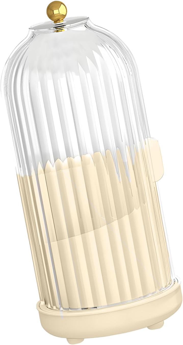 Smart Bathroom Storage for Toothbrush Holders Offering Rotating Access and Not Slip Base Not Slip Toothbrush Organizers