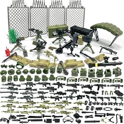 Felicify Juego de Armas Militares, 171 Piezas WW2 Armas Militares, WW2 Juguetes Militares, Armas Accesorios, Armas Figuras Modelo de Bloques, Regalos de Cumpleaños para Fans | Ya disponible en tu tienda friki favorita! En mundofriki.es! Felicify Juego de Armas Militares, 171 Piezas WW2 Armas Militares, WW2 Juguetes Militares, Armas Accesorios, Armas Figuras Modelo de Bloques, Regalos de Cumpleaños para Fans | Ya disponible en tu tienda friki favorita! En mundofriki.es!