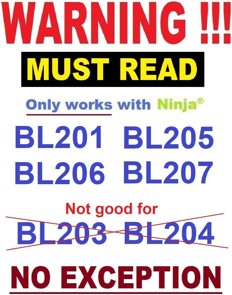 Replacement 40oz Pitcher Bowl for Ninja BL200 BL201 BL205 BL206 BL207 Kitchen System Pulse Blender, Yellow