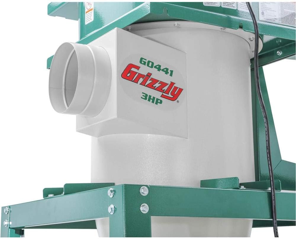 Grizzly Industrial G0441-3 HP Cyclone Dust Collector