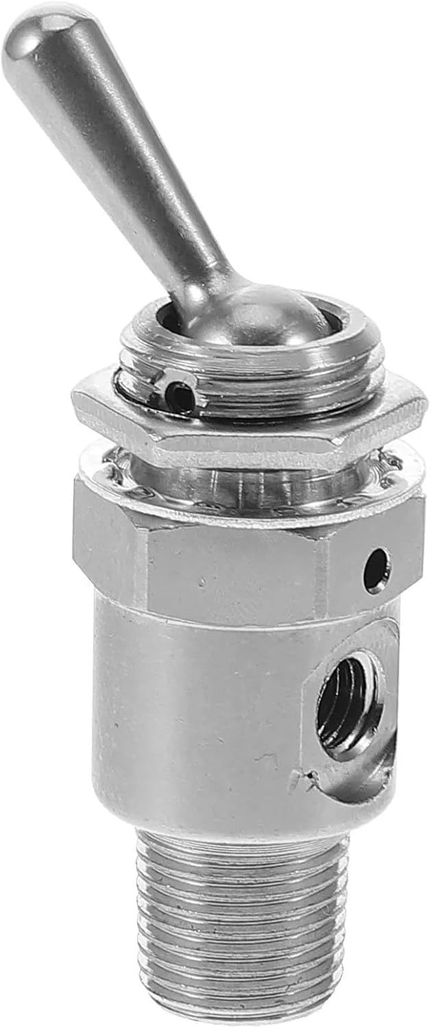 Air Pneumatic Switch Button Manual Control, for Mechanical Toggle Replacement Valve, 1pc