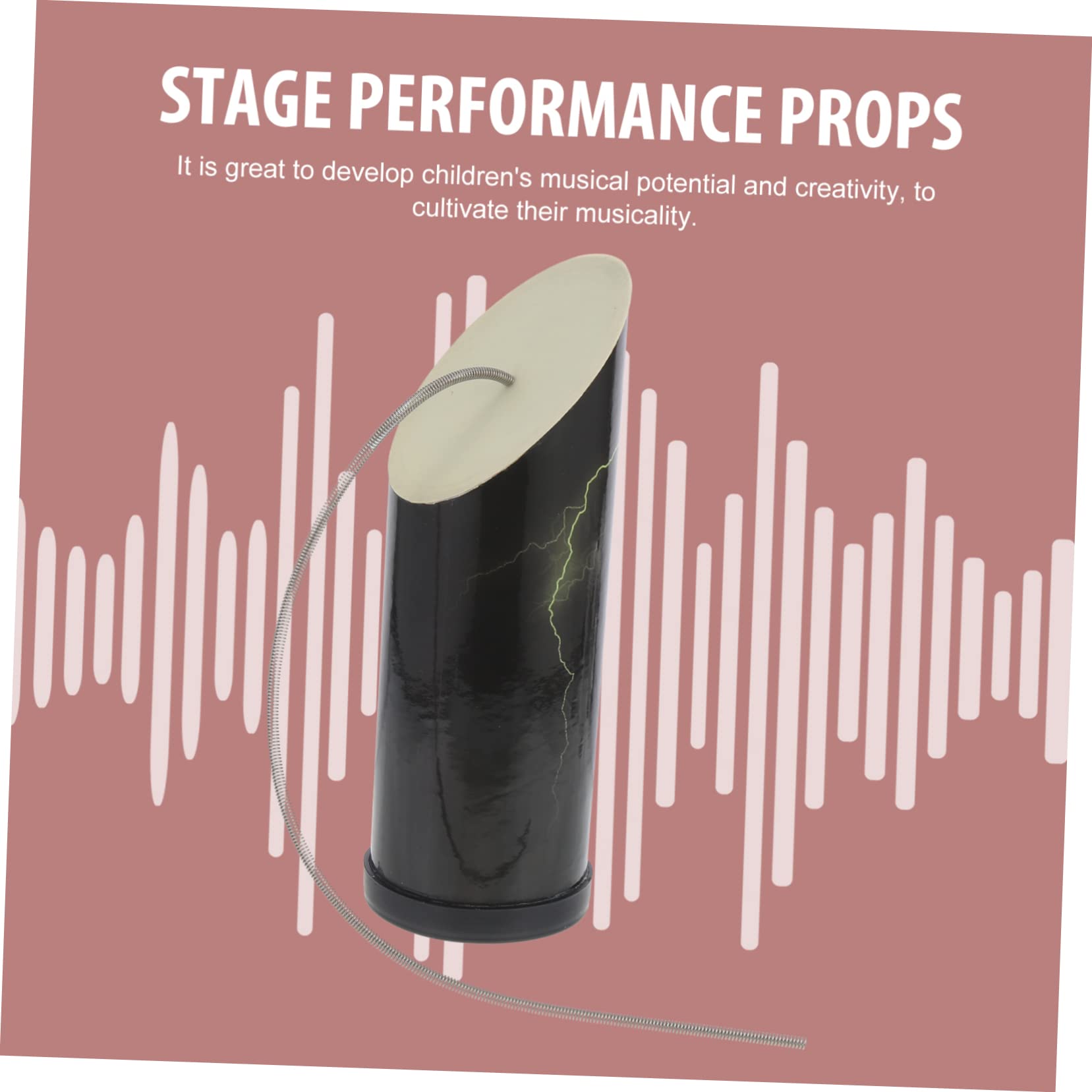 Mipcase Giocattolo Per Ragazzo Molla Giocattolo Musicale Per Ragazzo Strumenti Percussione Leggero e Portatile