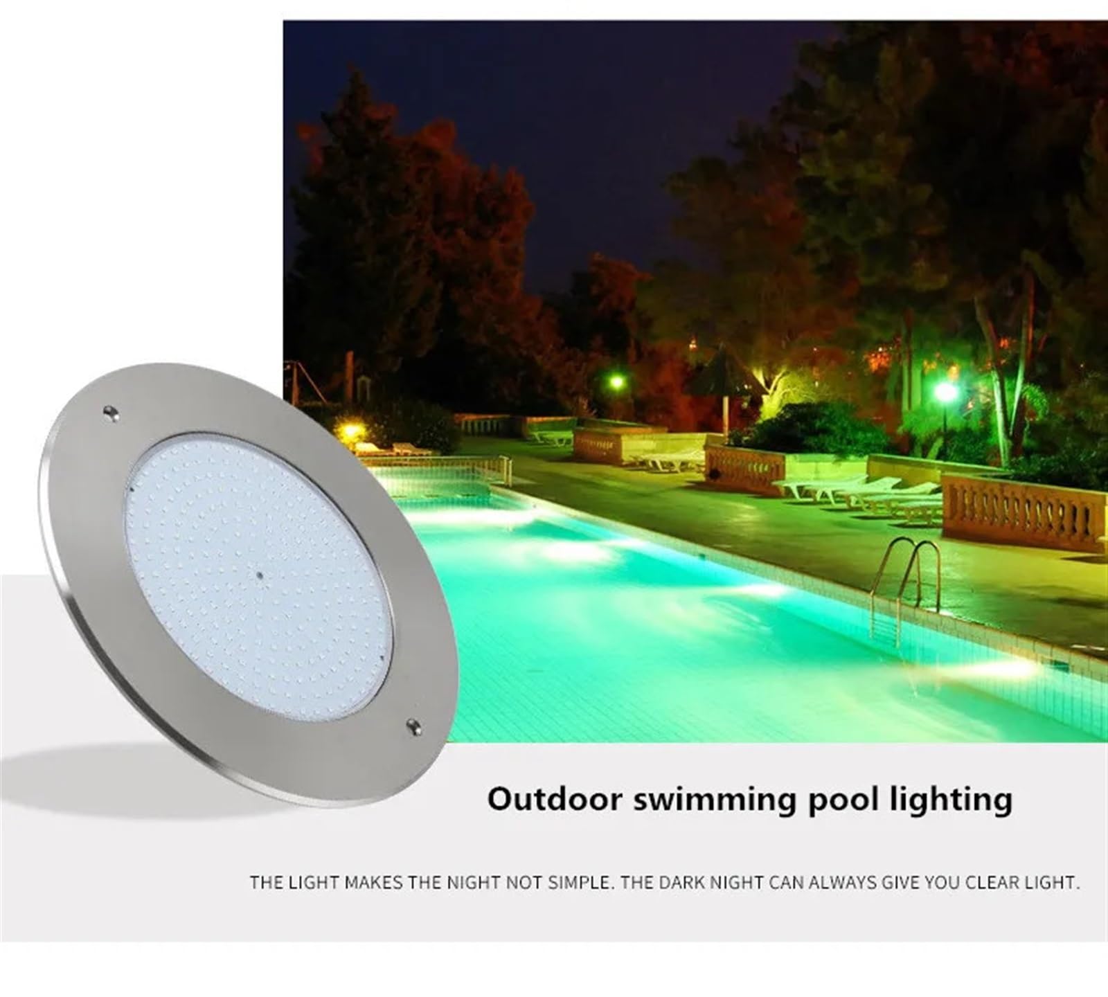 Luce Subacquea RGB Ultrasottile Bianca LED IP68 Illuminazione for Piscina RGB Impermeabile con Telecomando 18W 25W 35W AC12V 304