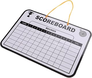 1Set Reusable Golf Scoreboard Lightweight Dry Erase Board for Training Competition Multi Purpose Writing Surface for Young Golfers Easy to Use The Go