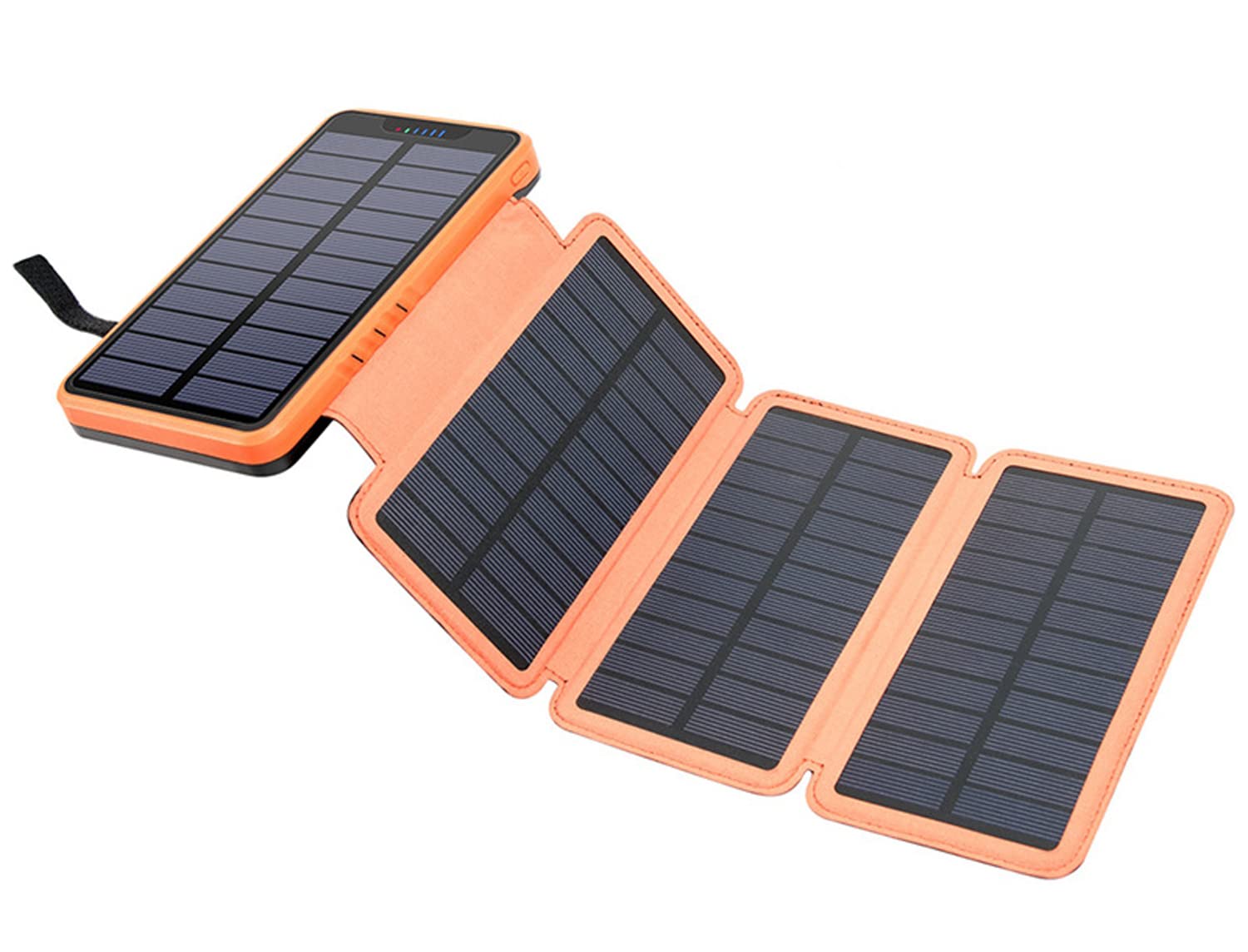 Banco de energía cargador solar de 20000 mAh contra apagones en exteriores