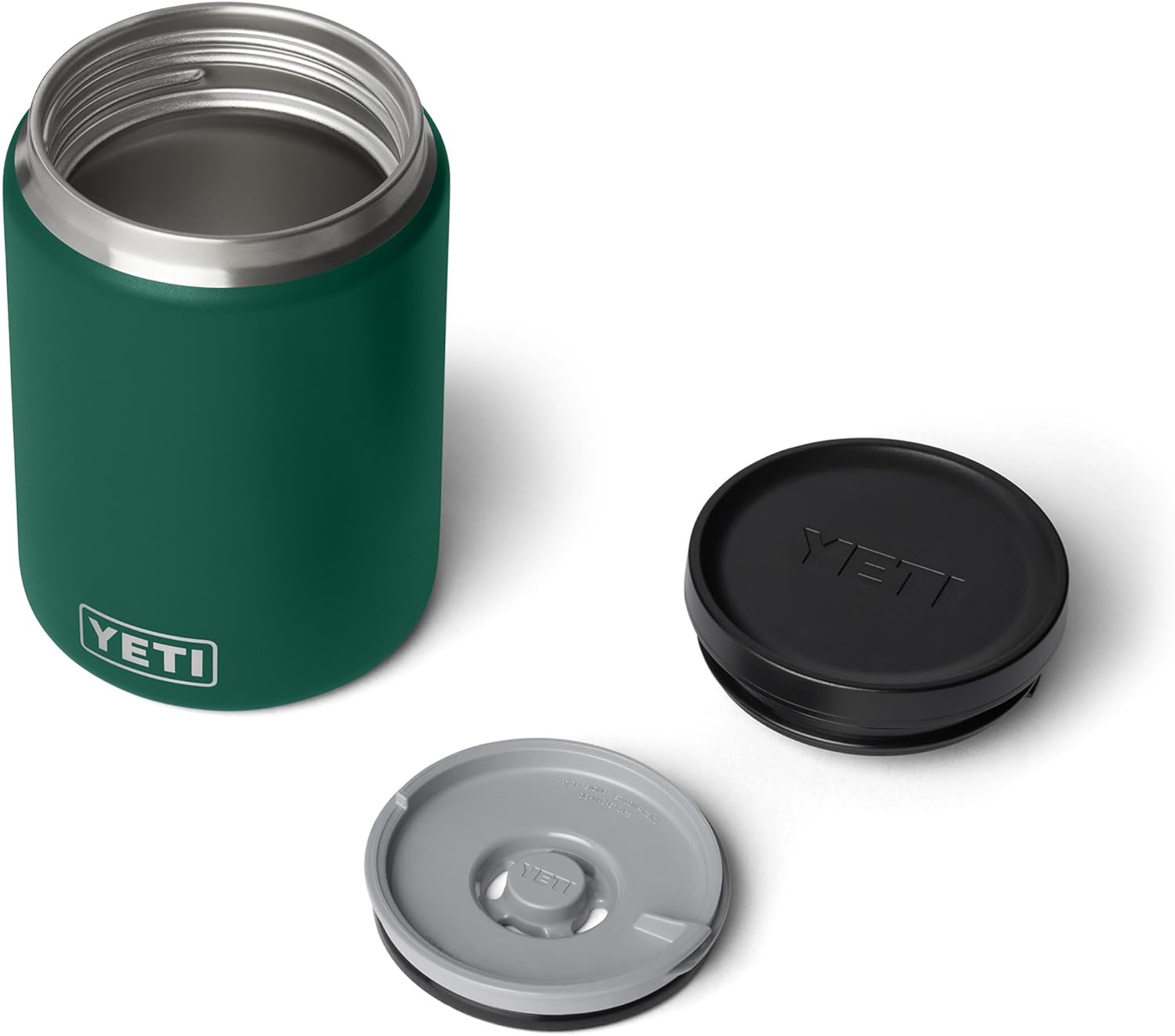 YETI Rambler 24 oz Food Jar, Vacuum Insulated, Stainless Steel, With Airtight Lid, Black Forest Green - Image 6