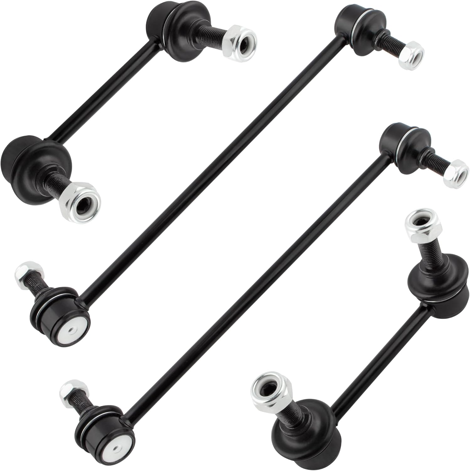4pcs Front & Rear Suspension Stabilizer Bar Link Kit K750740 K750744 For Ford Fusion Edge Mustang For Lincoln MKZ 2013-2018 MKX 2016-2018