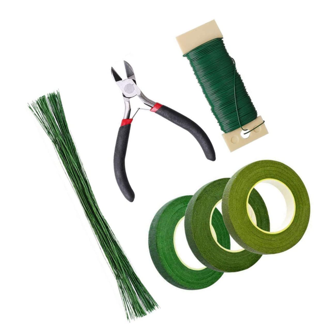 Housoutil DIY Flower Arrangement Tool Set 6pcs Flower Making Supplies Florist Tape for and