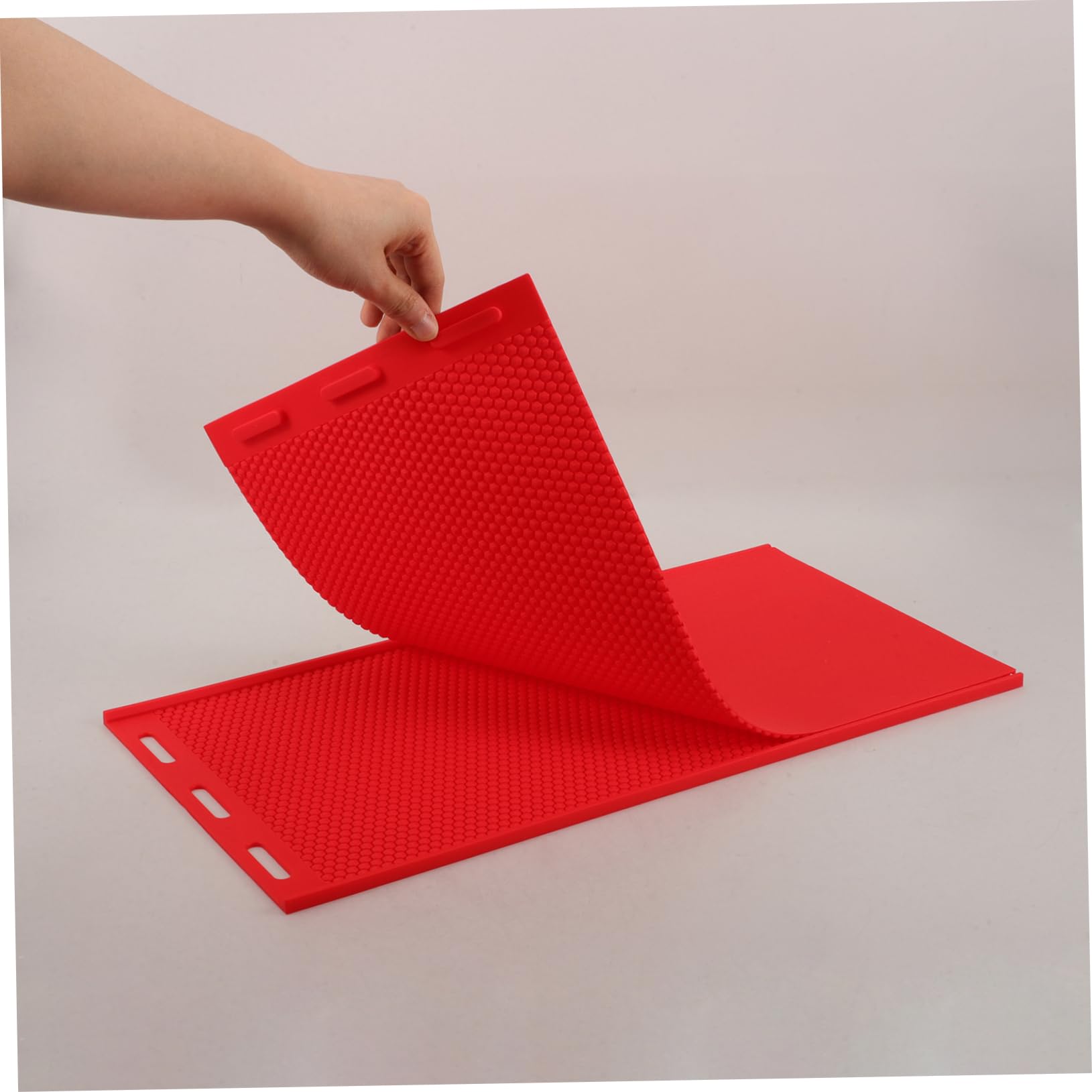OSALADI Stampo in Silicone Per Fogli Cera d Api Nido d Stampo Flessibile Per Apicoltura