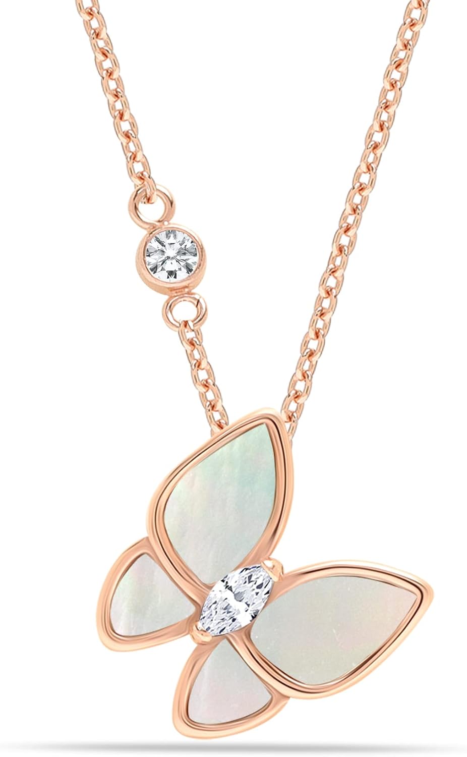 LeCalla 925 Sterling Silver Love Heart Pendant Lightweight Infinity Heart Necklace for Women Mom Friend Birthday Gift