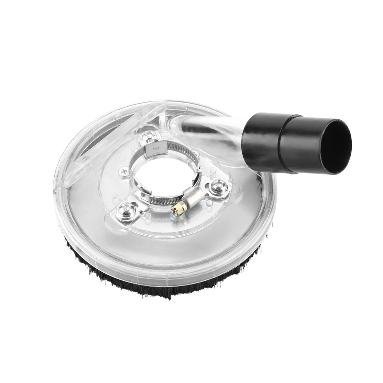 Dust Shrouds, 80-125mm Clear Vacuum Dust Shroud, Dry Grinding Cover for Angle Grinders Hand Grinder Dust Shroud Grinders Grinding Dust Shroud