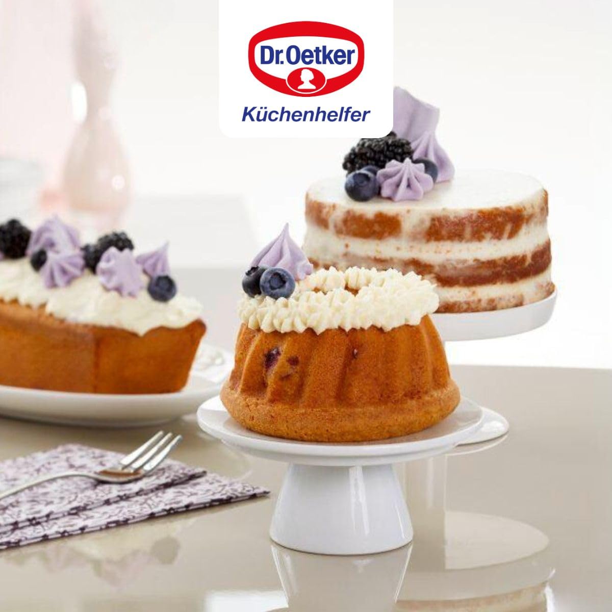 Seringue à Décorer Dr. Oetker Avec 6 Embouts - Ustensile Pâtisserie Professionnel 200ml