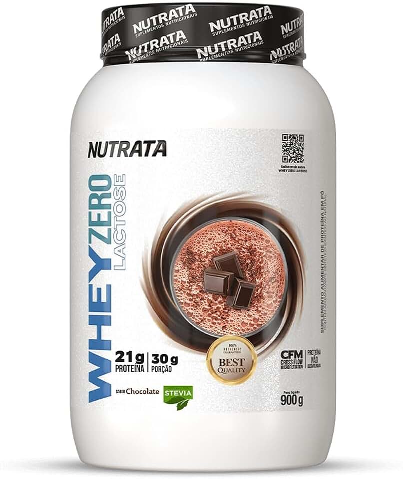 Whey Zero Lactose Sabor Chocolate 900g