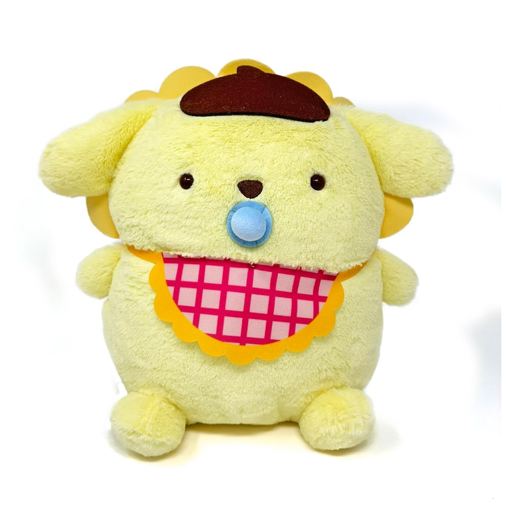 Pompompurin Baby Super Big Plush 12.6in Sanrio Team Plush Official Japan