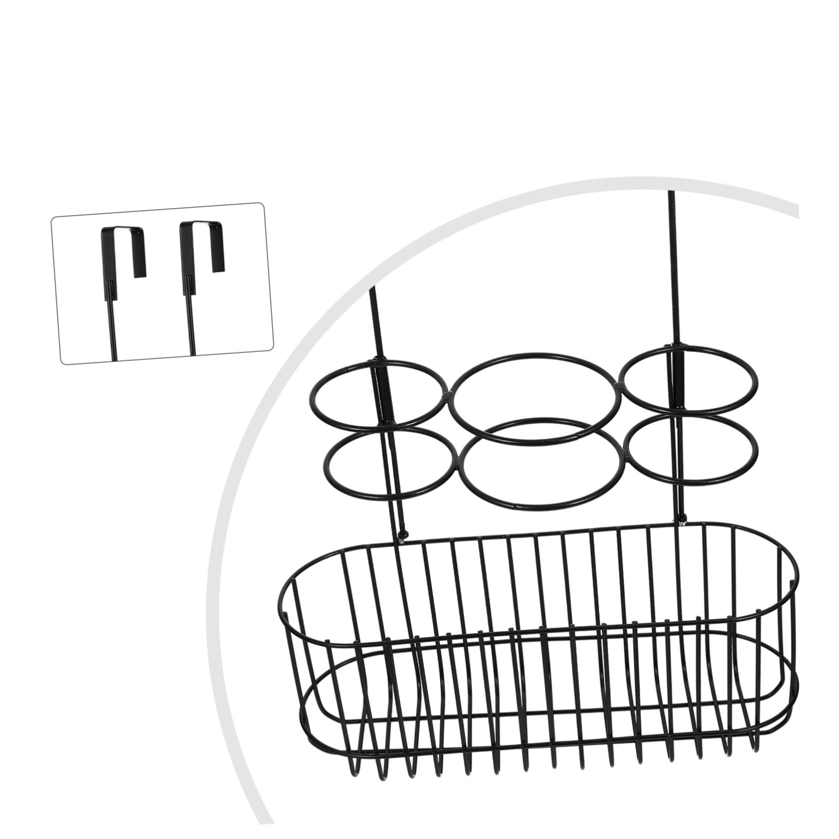 1pezzi Rack Per Asciugacapelli e Accessori Organizer Versatile Per e Camera Design e Stabile Per