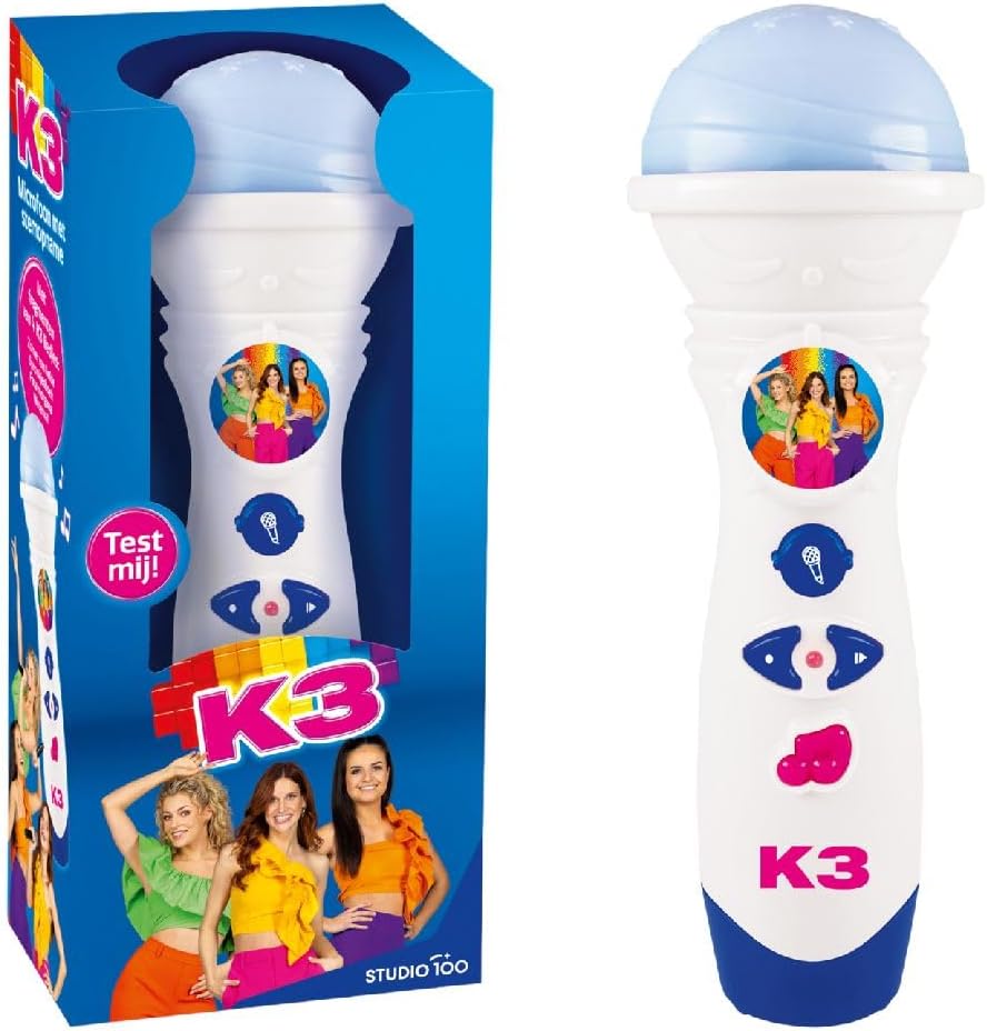 K3 Toy Microphone with Voice Recording and Lights
